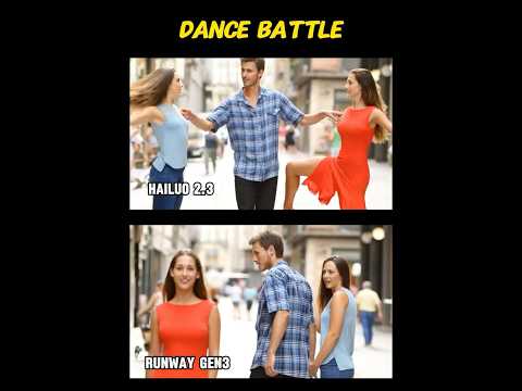 AI Dance Battle Hailuo 2 3 Vs Runway Gen 3 Hailuoai Minimax