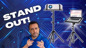 Projector & Laptop Stand With Adjustable Height