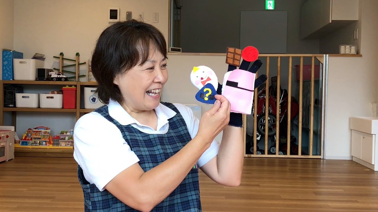 『くいしんぼおばけ』の手袋シアター【おうちえん #016】