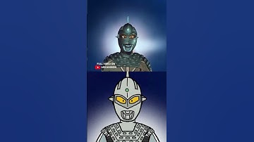 Ultraseven Transformation Original vs Animated  #ultraman #tokusatsu #ultraseven