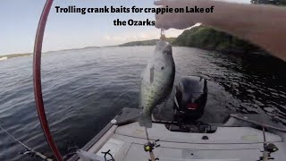 Trolling Crankbaits for Crappie on Lake of the Ozarks #1 (6-16-16)