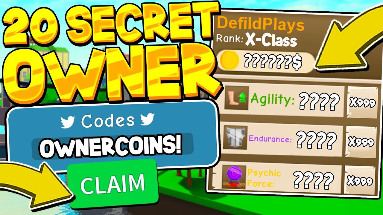 all-20-secret-owner-codes-in-power-simulator-roblox-youtube