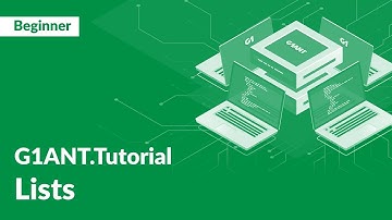 G1ANT Tutorial 14: List Your Variables | Organize and Manage Variables in G1ANT RPA