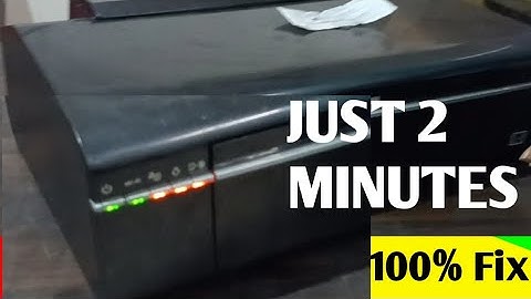Epson l805 all light blinking error solutions|| Epson l805 red light blinking problem