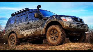 Fun with 4x4 Mitsubishi shogun 3.2 DiD Pajero Montero Off Road