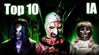 Top 10 mejores PELICULAS de TERROR según la IA
