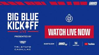 🔴 LIVE: Big Blue Kickoff Live 8/10 | New York Giants
