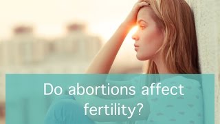 Do abortions affect fertility?