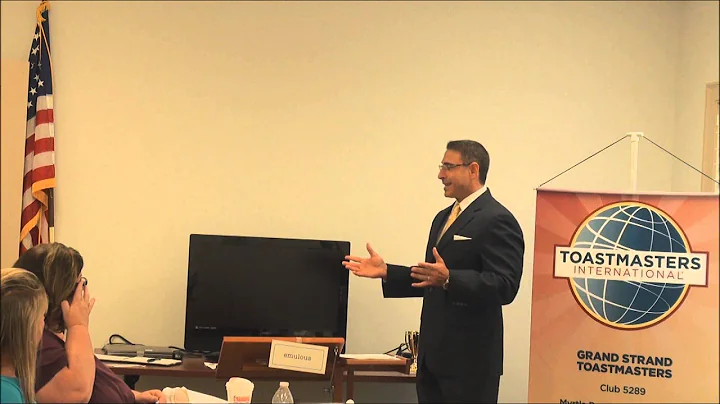 Jamie Croland Grandstrand Toastmasters May 30 2103