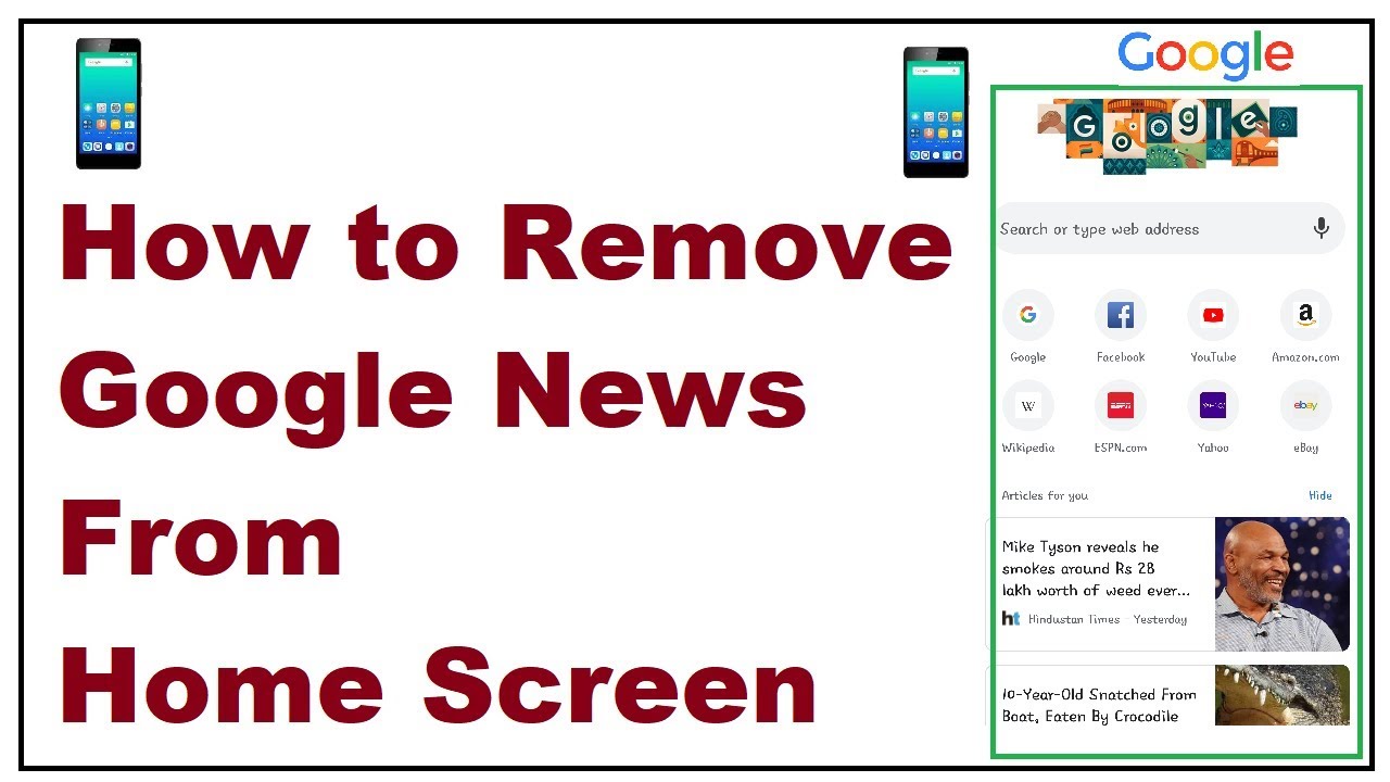 How To Remove Google News From Home Screen YouTube