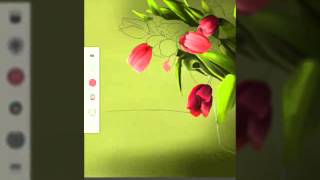 Tulips in the light - infinite painter digital painting screenshot 5