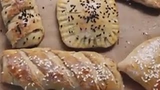 تشكيل فطائر الشوفان shorts | oatmeal stuffed bread