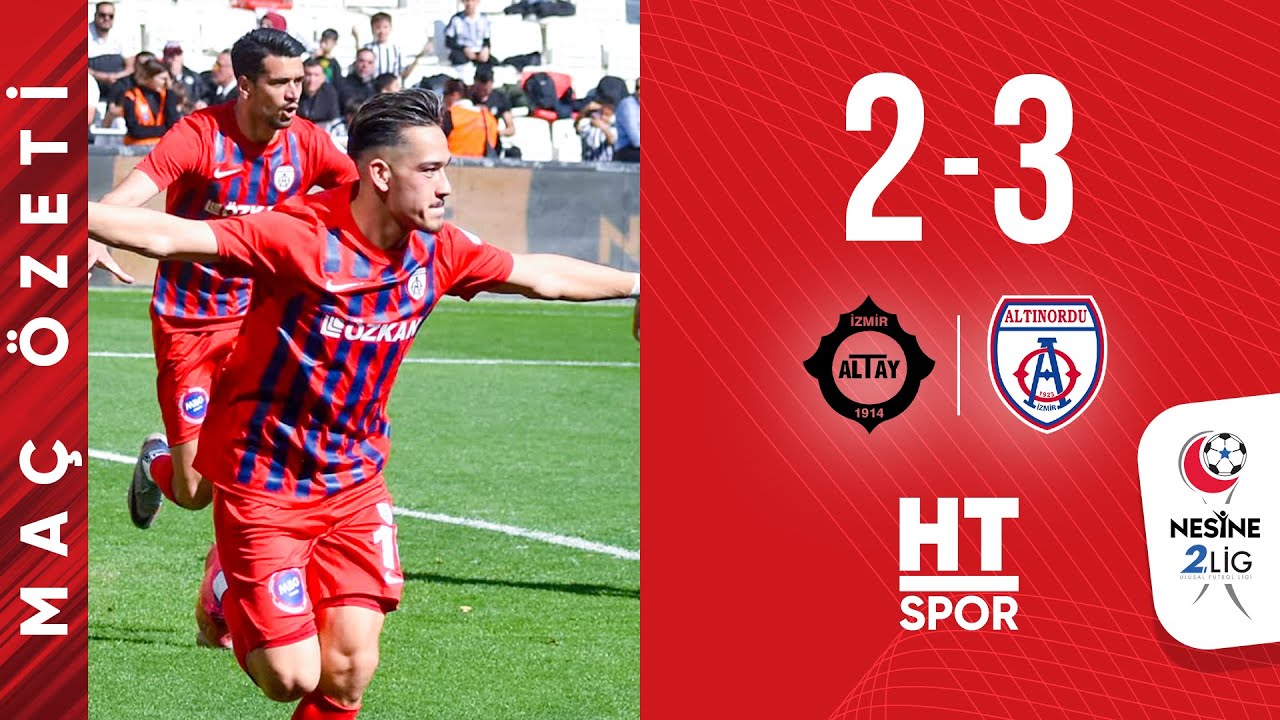 Altay 2 - 3 Altınordu (28. Hafta) - Maç Özeti