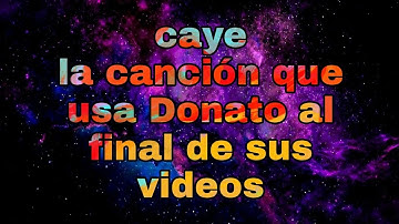 caye (Merry go round) .sub español. la canción que pone Donato al final de sus videos