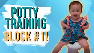 POTTY TRAINING BLOCK ONE | Potty Training Your Toddler 2022