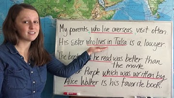 Adjective Clauses: Restrictive v Nonrestrictive