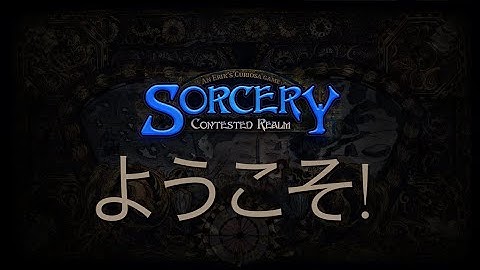 Japan! Welcome to Sorcery: Contested Realm!