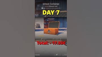 A Case A Day Until I Get Gold! (Day 7) #shorts #cs2 #gold