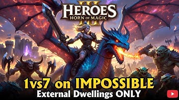 EXTERNAL DWELLINGS ONLY CHALLENGE - Heroes 3 With a Twist!!!