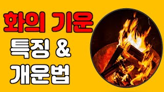 [사주테라피] 화의 기운의 특징과 개운법은? / 사업하시는 분들을 위한 풍수처방?
