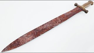 Rusty Sword Restoration  Famous Gladius