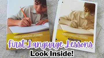 First Language Lessons for the Well-Trained Mind Level 3 | Detailed Flip Through | Elementary LA