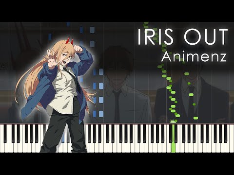 IRIS OUT Chainsaw Man Reze Arc OP Animenz Piano Transcription