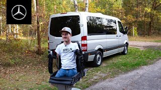 Sprinter Van Conversion | How Janis McDavid Drives Without Arms & Legs