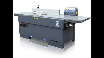 iTECH Rapid 520 Surface Planer with Spiral Cutter Block - Walk around @Scott+Sargeant