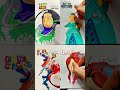 Drawing Buzz Lightyear, Mommy Long Legs, Rosalina, Caine in different Levels #drawing #art #shorts