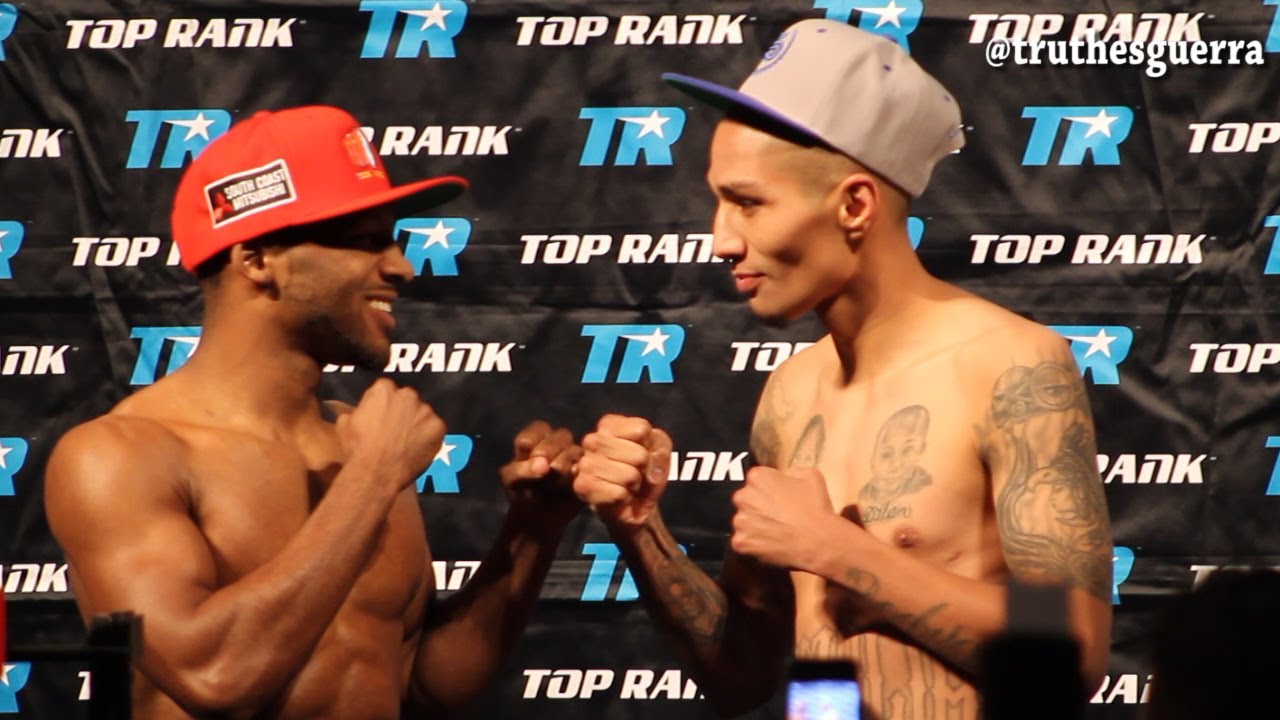 Lydell Rhodes vs. Alejandro Rodriguez [Full Weigh In] - YouTube