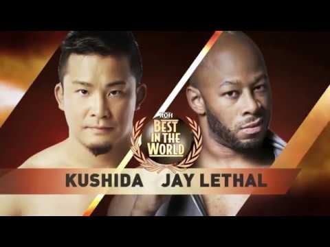 KUSHIDA vs Jay Lethal - Friday June 29 at #ROHBITW