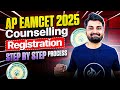 AP Eamcet 2026 Counselling Process Step by step | web options | slot booking | AP EAPCET 2025