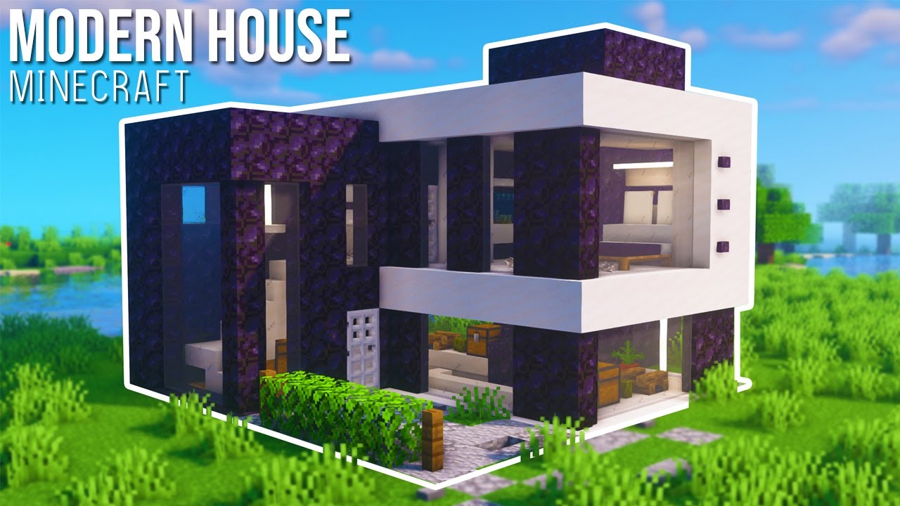 Minecraft Modern House/Casa Moderna Survival en Minecraft : u/Craftxing