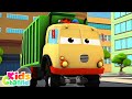 Frank The Garage Truck | Car Cartoon Videos | Kindergarten Songs | Nursery Rhymes for Babies