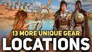 Crimson Desert - 13 More Unique Gear Locations Autumn Banquet Armor, Kinetic Burst, Rhinard Cannon