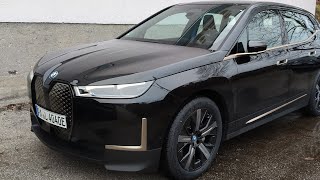 (live) BMW iX 40 - 130 km/h range and charging test