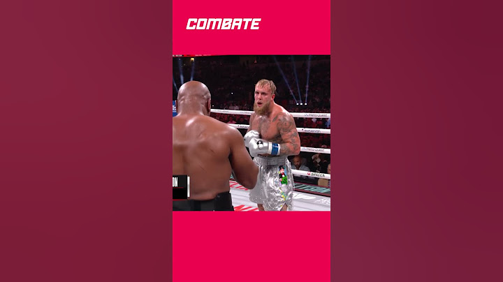 MIKE TYSON x JAKE PAUL - MELHORES MOMENTOS | #shorts | Combate.globo