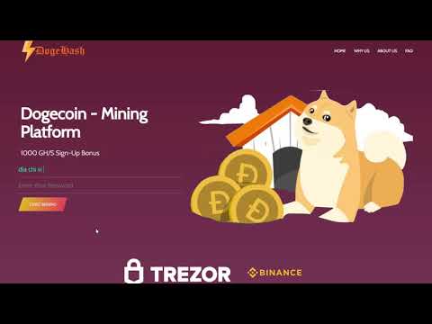 Đào Doge coin miễn phi với Doge hash hoàn toàn tự động