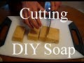 Cutting And Shaping Homemade Soap