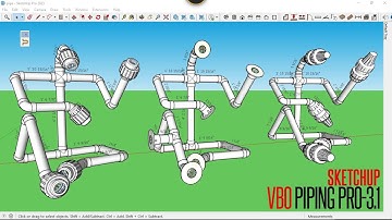 SketchUp_VBO Plugin 3.1 New Feature _Pre Created Collection_SketchUp Plugin Tutorial