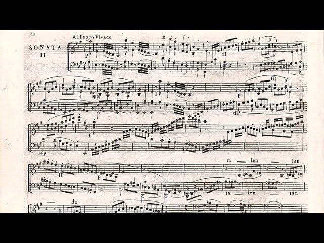 Beethoven: Piano Sonata No. 2, Op. 2 No. 2 [1796 first edition
