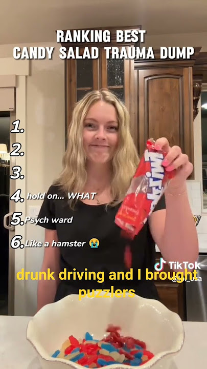 Ranking trauma Dump Candy Salad Part 1 #fyp #trauma #tiktok #shorts #ranking #edits