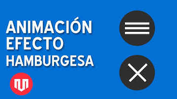 Animación de efecto hamburguesa con CSS3