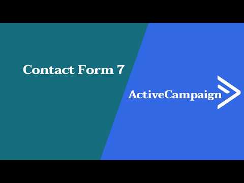 How to send Contact form 7 data to ActiveCampaign | ActiveCampaign & Contact form 7 | Configuration