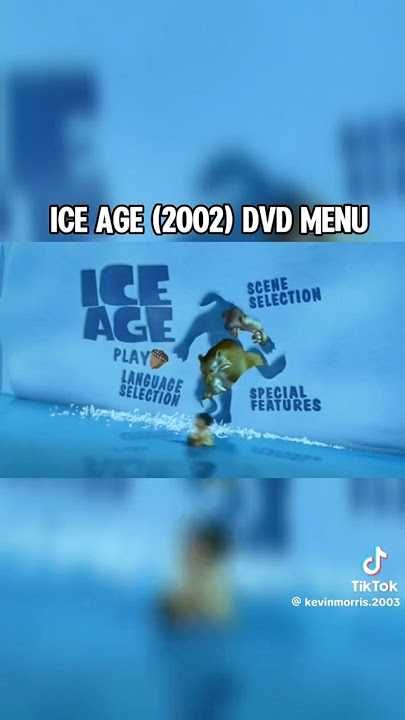 ICE AGE (2002) DVD Menu