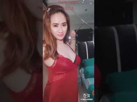 Bigo Live Tante Tika Velove Goyang Lingerie Merah {2}