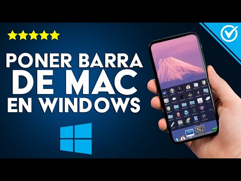 ¿Cómo Poner la Barra Navegadora de MAC en mi PC Windows 10? - Personalización