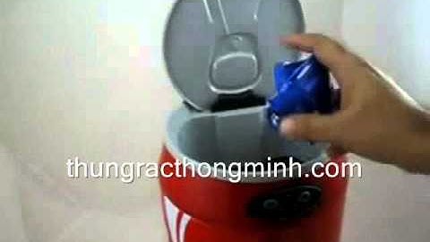 Hướng dẫn sử dụng thùng rác thông minh