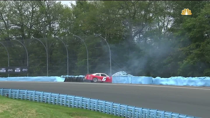 Michael Munley Hard Crash - 2021 Xfinity Series at...